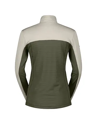 SCOTT | Camiseta interior con cremallera para mujer Defined Light | olive